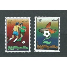 Argelia - Correo Yvert 869/70 ** Mnh  Deportes fútbol