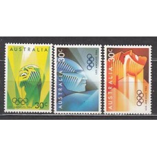 Australia - Correo 1984 Yvert 871/73 ** Mnh Deportes. Olimpiadas Los Angeles