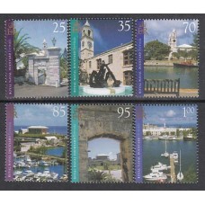 Bermudas - Correo Yvert 872/7 ** Mnh Astilleros reales