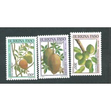 Burkina Faso - Correo Yvert 872/4 ** Mnh  Flora