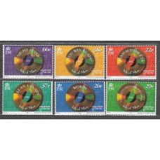 Man - Correo 1999 Yvert 875/80 ** Mnh Música
