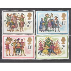 Gran Bretaña - Correo 1979 Yvert 876/79 ** Mnh Navidad