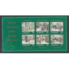 Guernsey - Hojas Yvert 43 ** Mnh Navidad