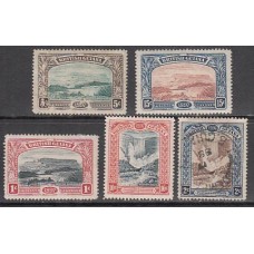 Guayana Britanica - Correo Yvert 88/92 (*) Mnh nº 89 usado