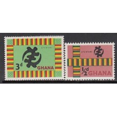 Ghana - Correo 1961 Yvert 88/9 ** Mnh