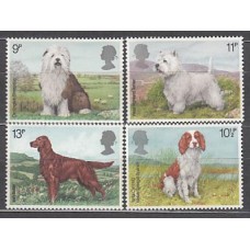 Gran Bretaña - Correo 1979 Yvert 880/3 ** Mnh Fauna perros