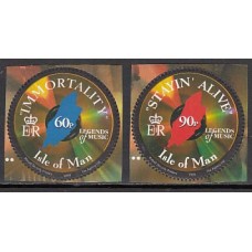 Man - Correo 1999 Yvert 881/82 ** Mnh Música