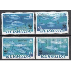 Bermudas - Correo Yvert 882/5 ** Mnh Fauna peces