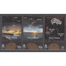 Man - Correo 1999 Yvert 883/85 ** Mnh Astro