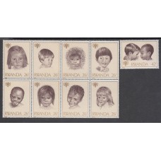 Ruanda - Correo Yvert 886/94 ** Mnh  Año del niño