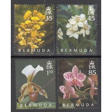 Bermudas - Correo Yvert 886/9 ** Mnh Flores
