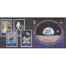 Samoa - Correo Yvert 886/9+H 64 ** Mnh Astro