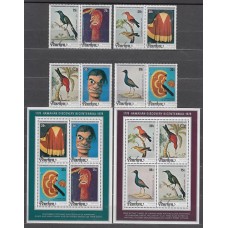 Penrhyn - Correo Yvert 89/96+H.5/6 ** Mnh
