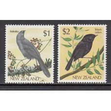Nueva Zelanda - Correo 1985 Yvert 895/6 ** Mnh Fauna. Aves