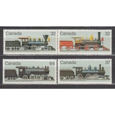 Canada - Correo 1984 Yvert 895/8 ** Mnh Trenes