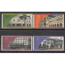 Singapur - Correo Yvert 896/9 ** Mnh  Edificios históricos