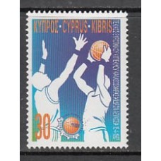 Chipre - Correo 1997 Yvert 899 ** Mnh Baloncesto