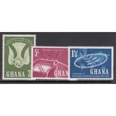 Ghana - Correo 1961 Yvert 90/2 ** Mnh