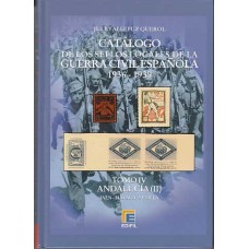 Edifil - Catálogo sellos Locales de la Guerra Civil Española - 1936/1939 - Tomo IV - Andalucia (Jaen, Málaga y Sevilla)