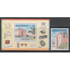 Bahamas - Correo 1996 Yvert 907+Hb 81 ** Mnh
