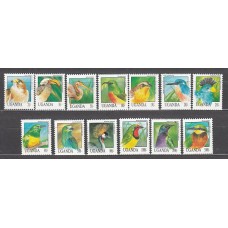 Uganda - Correo Yvert 908/20 ** Mnh  Fauna aves