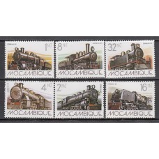 Mozambique - Correo Yvert 910/5 ** Mnh   Trenes