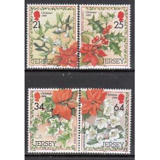 Jersey - Correo 1999 Yvert 911/4 ** Mnh Navidad