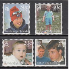 Virgenes - Correo Yvert 912/5 ** Mnh  Principe Willian