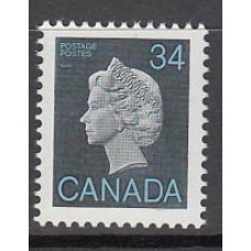 Canada - Correo 1985 Yvert 914 ** Mnh Personaje. Isabel II