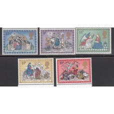 Gran Bretaña - Correo 1979 Yvert 917/21 ** Mnh Navidad