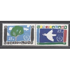 Nueva Zelanda - Correo 1986 Yvert 918/9 ** Mnh