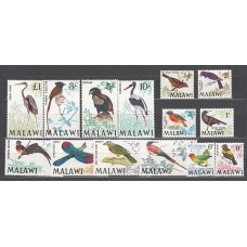 Malawi - Correo Yvert 92/105 ** Mnh  Fauna aves