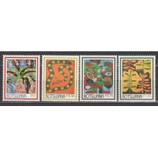 Botswana - Correo Yvert 920/3 ** Mnh  Pinturas