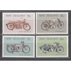 Nueva Zelanda - Correo 1986 Yvert 920/3 ** Mnh Motos