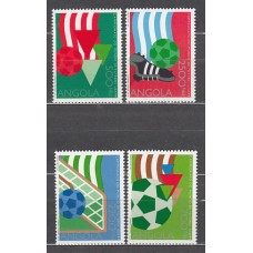 Angola Correo Yvert 923/6 ** Mnh   Deportes fútbol