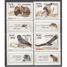 Israel - Correo 1985 Yvert 925/8 ** Mnh  Fauna aves