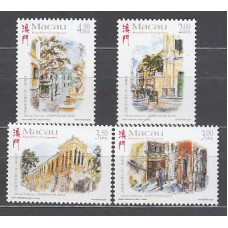 Macao - Correo Yvert 927/30 ** Mnh  Pinturas