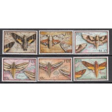 Fidji - Correo Yvert 927/32 ** Mnh Fauna. Mariposas