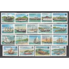 Grenada - Correo 1980 Yvert 931/49 ** Mnh Barcos