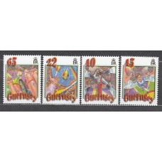 Guernsey - Correo 2002 Yvert 931/34 ** Mnh Circo