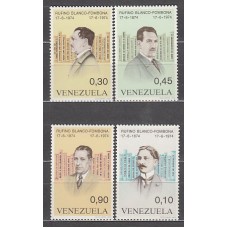 Venezuela - Correo 1974 Yvert 932/5 ** Mnh Personajes