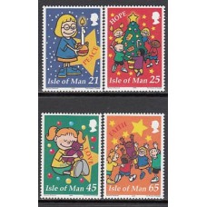 Man - Correo 2000 Yvert 934/37 ** Mnh Navidad