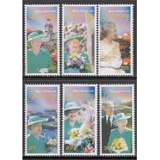 Guernsey - Correo 2002 Yvert 935/40 ** Mnh  Isabel II