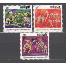 Malaysia - Correo Yvert 94/6 ** Mnh  Deportes