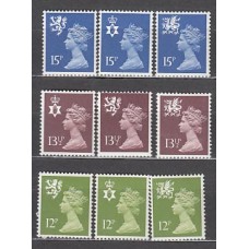 Gran Bretaña - Correo 1980 Yvert 941/9 ** Mnh Isabel II