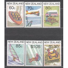 Nueva Zelanda - Correo 1987 Yvert 942/7 ** Mnh Deportes