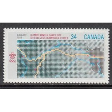 Canada - Correo 1986 Yvert 946 ** Mnh Deportes. Juegos Olimpicos de Calgary