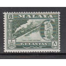 Malaysia - Kelantan Correo Yvert 94 ** Mnh  Tren