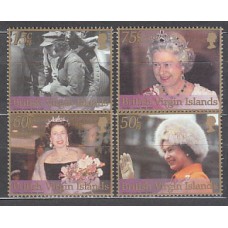 Virgenes - Correo Yvert 951/4 ** Mnh  Isabel II