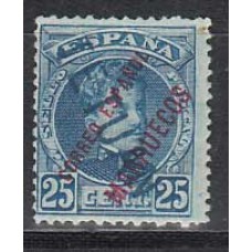 Marruecos Variedades 1908 Edifil 28hcc * Mh